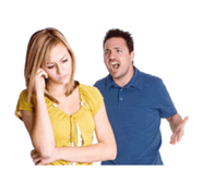 narcissistic personality disorder looks like this - man yelling at woman