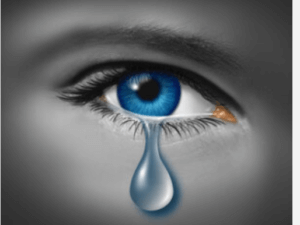 signs of codependency - Eye Crying